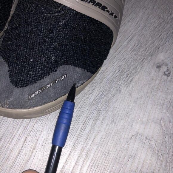 INOV 8 Bare-XF 260 Women 9.5 Mens 8 Cross Fit Training Shoes Black Gray Unisex - Picture 12 of 13